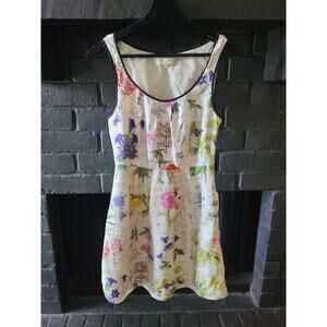 Anthropologie Moulinette Soeurs Silky Floral Dress Size 2